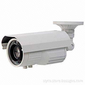 Color CCD Camera with 6 to 60mm Manual Zoom Lens, 80 Meters IR Night Vision Distance, 700TVL